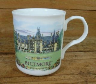 Biltmore Estate Ashville Nc Souvenir Porcelain Coffee Tea Mug