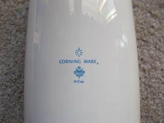 Corning Ware Cornflower Blue 10cup Electric Coffee Pot - Complete/works/clean