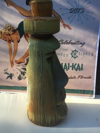 Hukilau 2006 Mug 50th Anniversary of Mai - Kai Munktiki Moai Mug 85/300 3