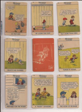Skippy Card Game.  Set Of 36 Cards.