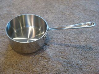 All Clad 3 Qt.  Saucepan Made In Usa Stainless