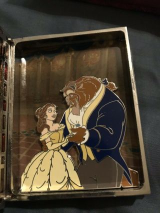 Walt Disney World - Storybook Princess Jumbo - Belle And The Beast Pin Prince Le