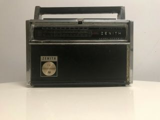 Zenith Trans - Oceanic Royal 3000 - 1 Multiband Am Fm Radio Vintage