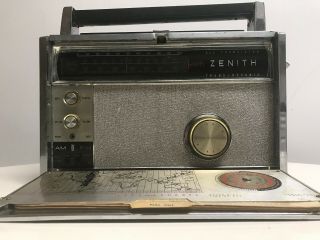 Zenith Trans - Oceanic Royal 3000 - 1 Multiband AM FM Radio Vintage 2