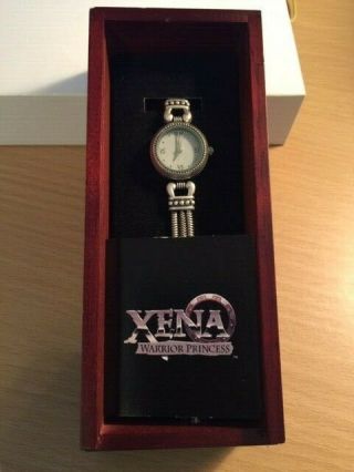 Vintage Xena Adult Wrist Watch Unique Gift Silver Colored Plx 805