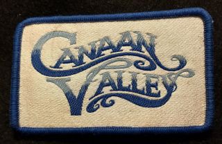 Canaan Valley Skiing Ski Patch West Virginia Resort Park Souvenir Travel
