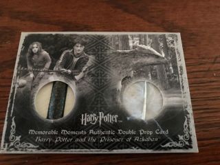 Harry Potter Memorable Moments Buckbeak Dual Prop Card
