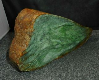 Washington State Countyside Jade Rough,  Almost 4 Pounds,  Translucency