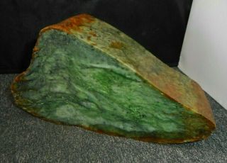 Washington State Countyside Jade Rough,  Almost 4 Pounds,  Translucency 3