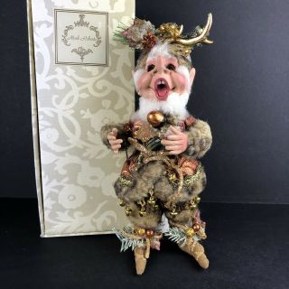 Mark Roberts Woodland Elf Small 11” Limited Edition Tags 51 - 27570