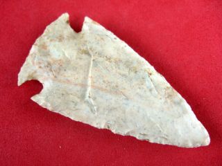 Fine Quality Authentic Illinois St.  Charles Dovetail Point Indian Arrowheads 3