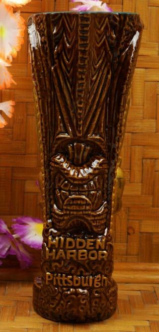 Hidden Harbor Tiki Mug - Gold - Crazy Al Evans - Golden Idol - SLE 100 4