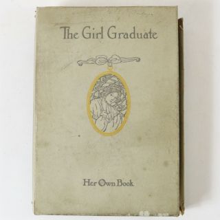 Waukegan Illinois 1921 - 1923 Girl Graduate Book Full Of Names Photos Ephemera