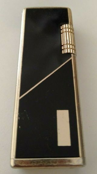 Vintage Kingstar Torch Lighter Gas Cigarette Gold & Black