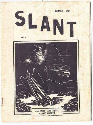 Slant 2 - 1949 Sci - Fi Fanzine - Parody Of Ray Bradbury Short Story