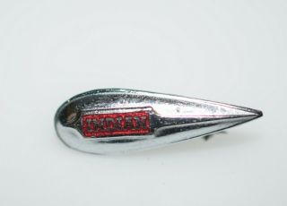 Indian Motorcycle Lapel Pin Streamlined Art Deco Machine Age Nr