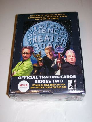 2019 Mystery Science Theater 3000 Series 2 Trading Card Box Rrparks Mst3k