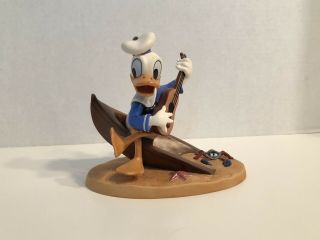 Wdcc Hawaiian Holiday Donald Duck Tropical Tempo Disney Figurine