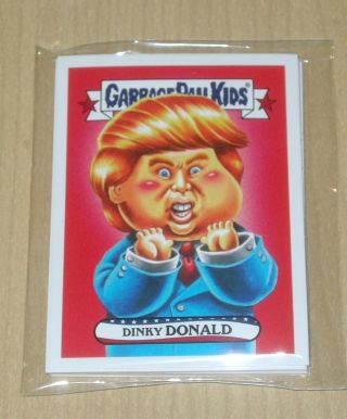 2016 Topps Garbage Pail Kids Gpk Presidential Mega Tuesday 16 - Card Complete Set
