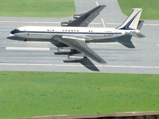 Air France Boeing 707 F - Bhsv Chateau De Vincennes 1/400 Scale Model Aeroclassics