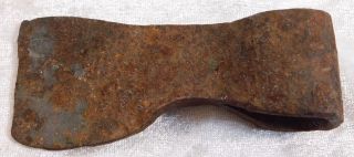 Antique 1700 ' s Native American Fur Trade Forged Axe Ax Tomahawk 4