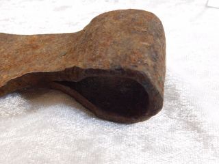 Antique 1700 ' s Native American Fur Trade Forged Axe Ax Tomahawk 5