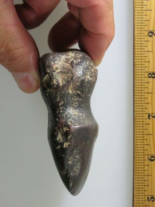 Middle Archaic Full Groove Axe,  high - grade Hematite,  Polk County,  MO L.  - 3 1/4 7