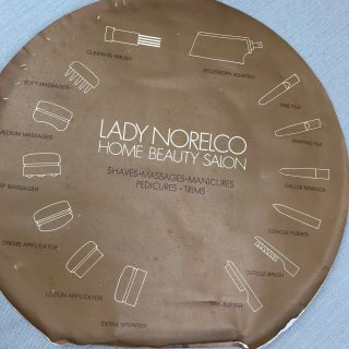 Orange LADY NORELCO Vintage Home Beauty Salon 30LS Complete 5