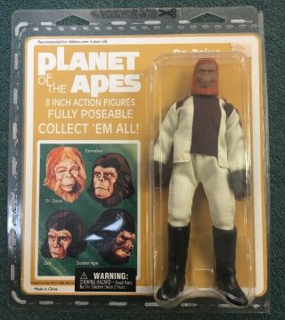 Planet Of The Apes Dr.  Zaius 8 Inch Action Figure Mego Style By Diamond Select T