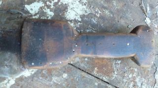 Mid 1800 ' s Sioux Indian Dag Knife Trade Knife Forged Blade 5