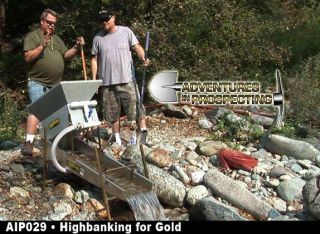 Highbanking For Gold With Pat Keene & Chris Ralph Prospecting & Mining Dvd