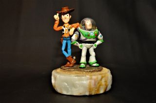 Ron Lee Disney Toy Story Buzz & Woody Pixar Signed Limited 171/950 Rare 1996