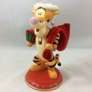 Winnie the Pooh / Tigger Christmas Wood Nutcracker Kurt S Adler w/ Boxes Disney 3