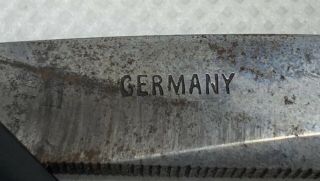 Antique H.  Boker & Co.  Damascus Magnetic Steel Straight Razor Germany 6
