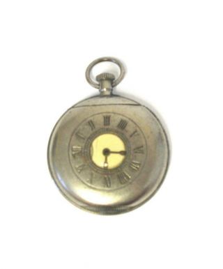Antique Novelty Figural Vesta Case Match Safe - Pocket Watch