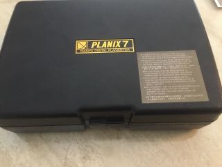Tamaya Technics Planix 7 Digital Roller Planimeter Case Battery Not Charged (sl)