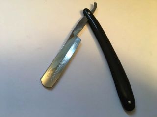 Vintage 5/8” Hibbard Spencer Bartlett & Co.  Solid Comfort Razor Shave Ready Germ