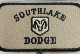 Southlake Dodge Ram Trucks Automobile Dealership Dealer Uniform Patch 2