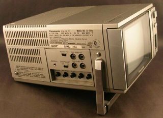 Vintage Panasonic CT - 5511 Color TV Monitor W/Box And 3