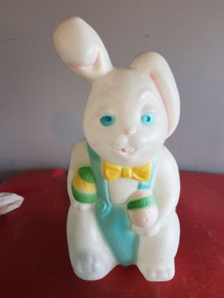 Vintage Empire 16 " Easter Bunny Rabbit Blow Mold Yard Decor