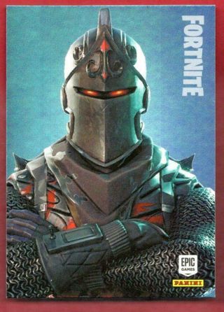 Black Knight 252 Legendary Outfit Holofoil Fortnite Holo Foil Epic Games Series1