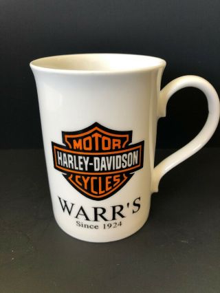 Harley Davidson Coffee Mug Watt’s Since 1924 - 12oz Cup