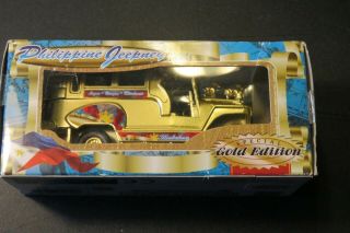 Philippine Jeepney Special Gold Edition Truck