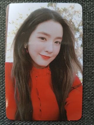 Red Velvet Irene 2 Official Photocard Peek - A - Boo 2nd Album Perfect Velvet 아이린