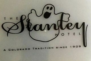 The Stanley Hotel Estes Park Colorado Glow In The Dark Flyer Disc Frisbee Rare