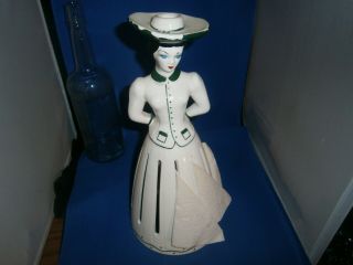 Vintage Dress Lady Napkin Holder 1950 