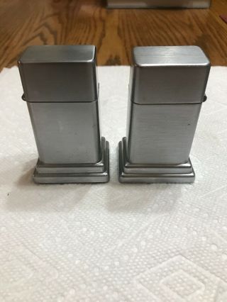 Zippo Vintage Barcroft Matching Lighters (2),  Tabletop Style