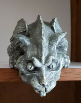 Vtg 1994 Gargoyle Figure Accoutrements Gothic Watcher Mythical Art Shelf Sitter