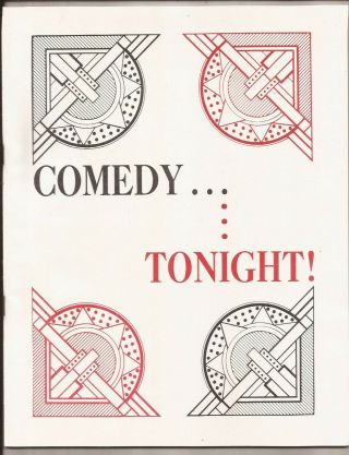 Comedy Tonight Comedy Magic - Percy Abbott Et Al