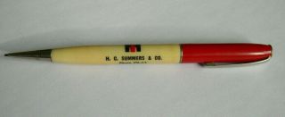 International Harvester H.  G.  Summers & Co Jefferson Md Mechanical Pencil - Ih